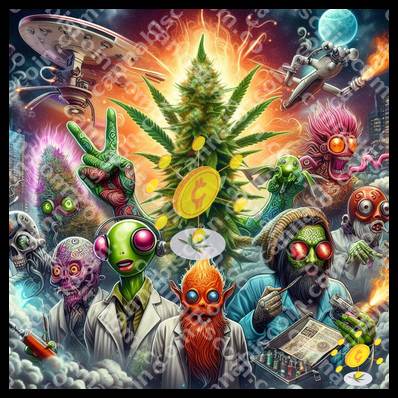 Intergalactic marimondas among herbs