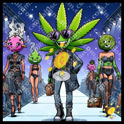 The fashionista ganya on stage