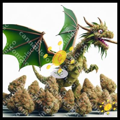 Marimonda flying among ganyas