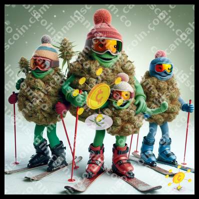 Girl weeds in the winter adventure