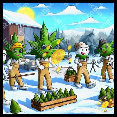 Herb at the snow party