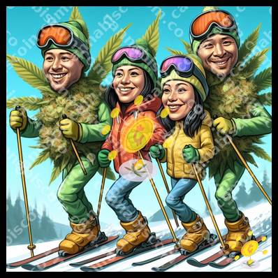 Yerba on the laughter slopes