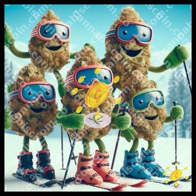 Herbs on the festive ski slope